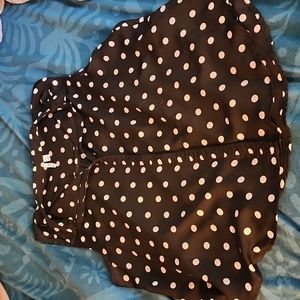 Elle button up tank blouse